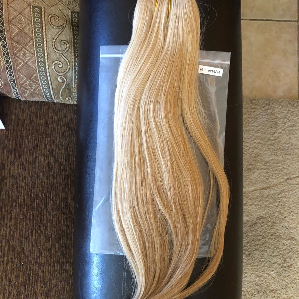 🎉🎉 20” 100% Human Remy Halo-style Extensions - Picture 6 of 8